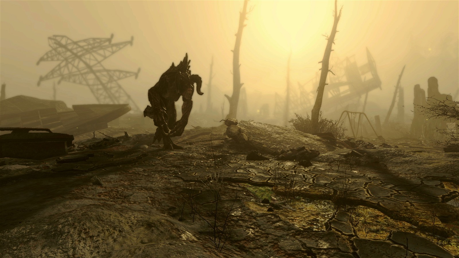 A still of Deathclaws from Fallout