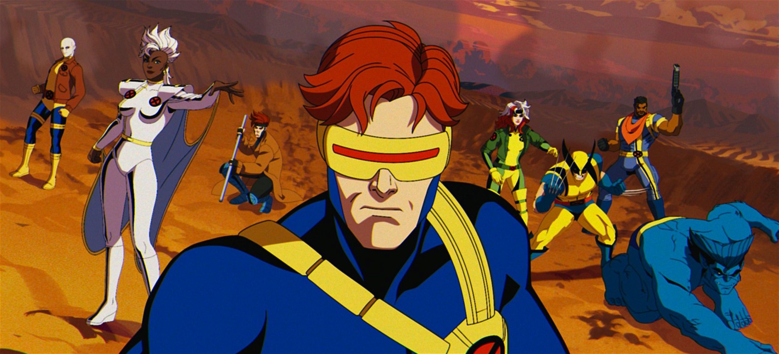 A still from Marvel's X-Men '97
