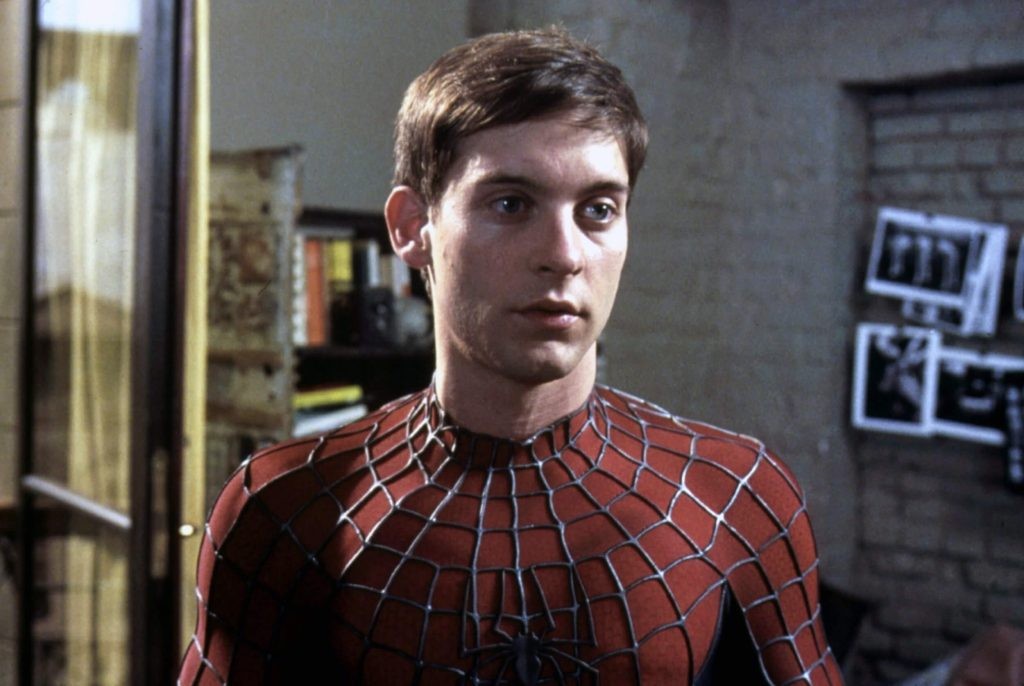 Tobey Maguire's Peter Parker.