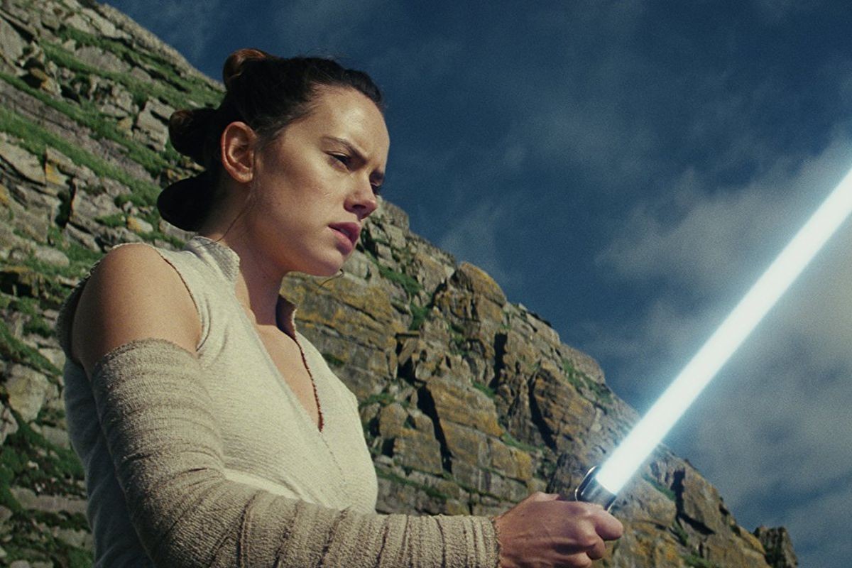 Daisy Ridley as Rey in Star Wars Episode VIII: The Last Jedi