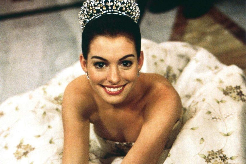 Hathaway in The Princess Diaries.