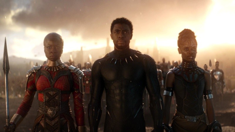 Chadwick Boseman as Black Panther in Avengers: Endgame