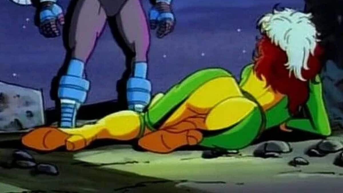 The much talked about scene of Rogue in the original X-Men series