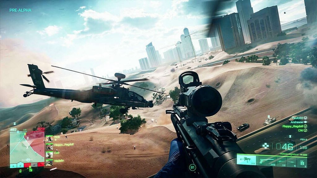 Battlefield 2042 doesn't feature a single-player campaign.
