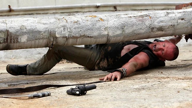 Michael Rooker in The Walking Dead [Credit AMC Film Holdings]