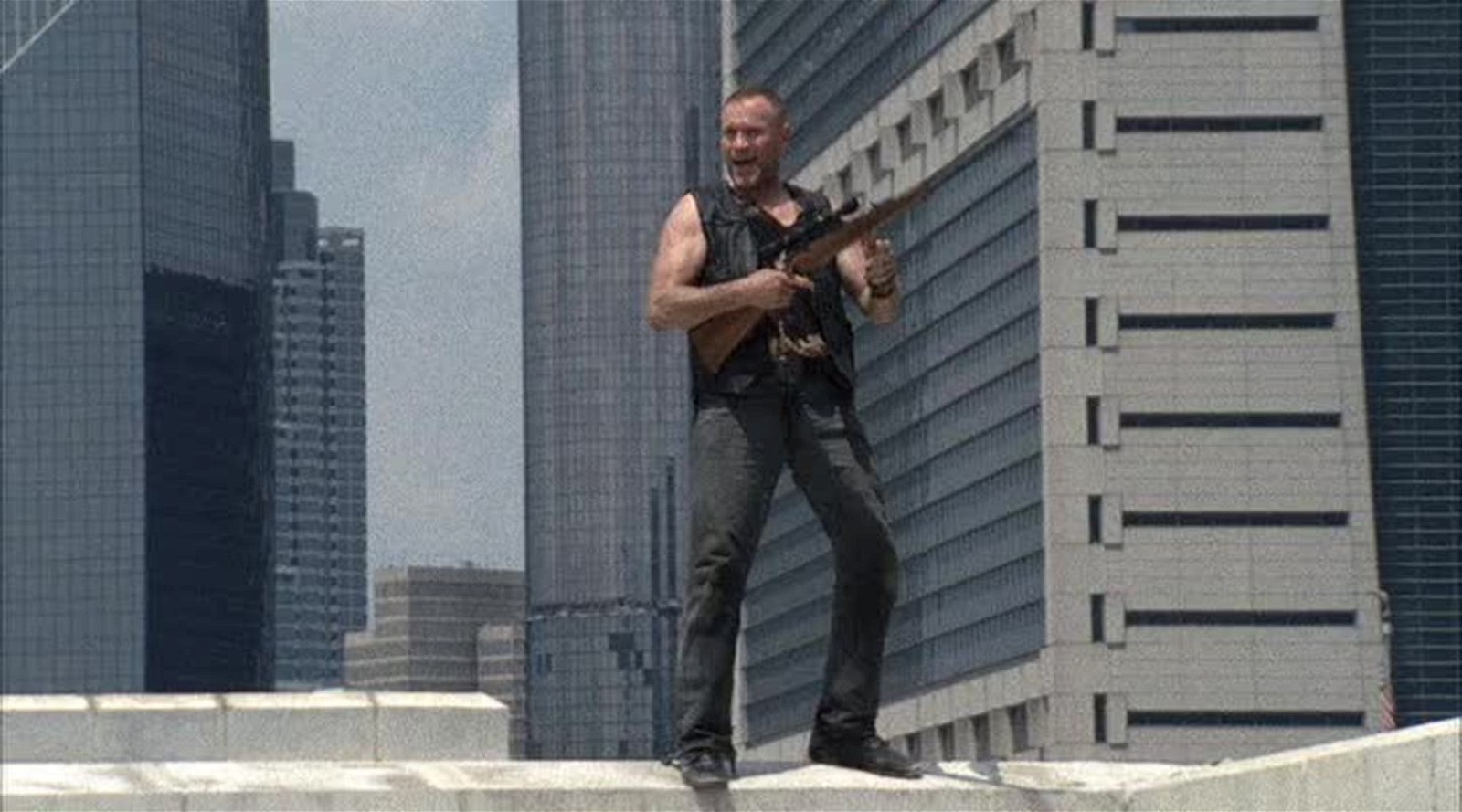 Michael Rooker as Merle Dixon in The Walking Dead Season 1 [Credit AMC Film Holdings]