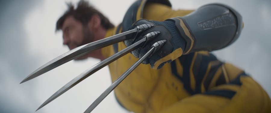 Logan's claws in the recently released trailer.