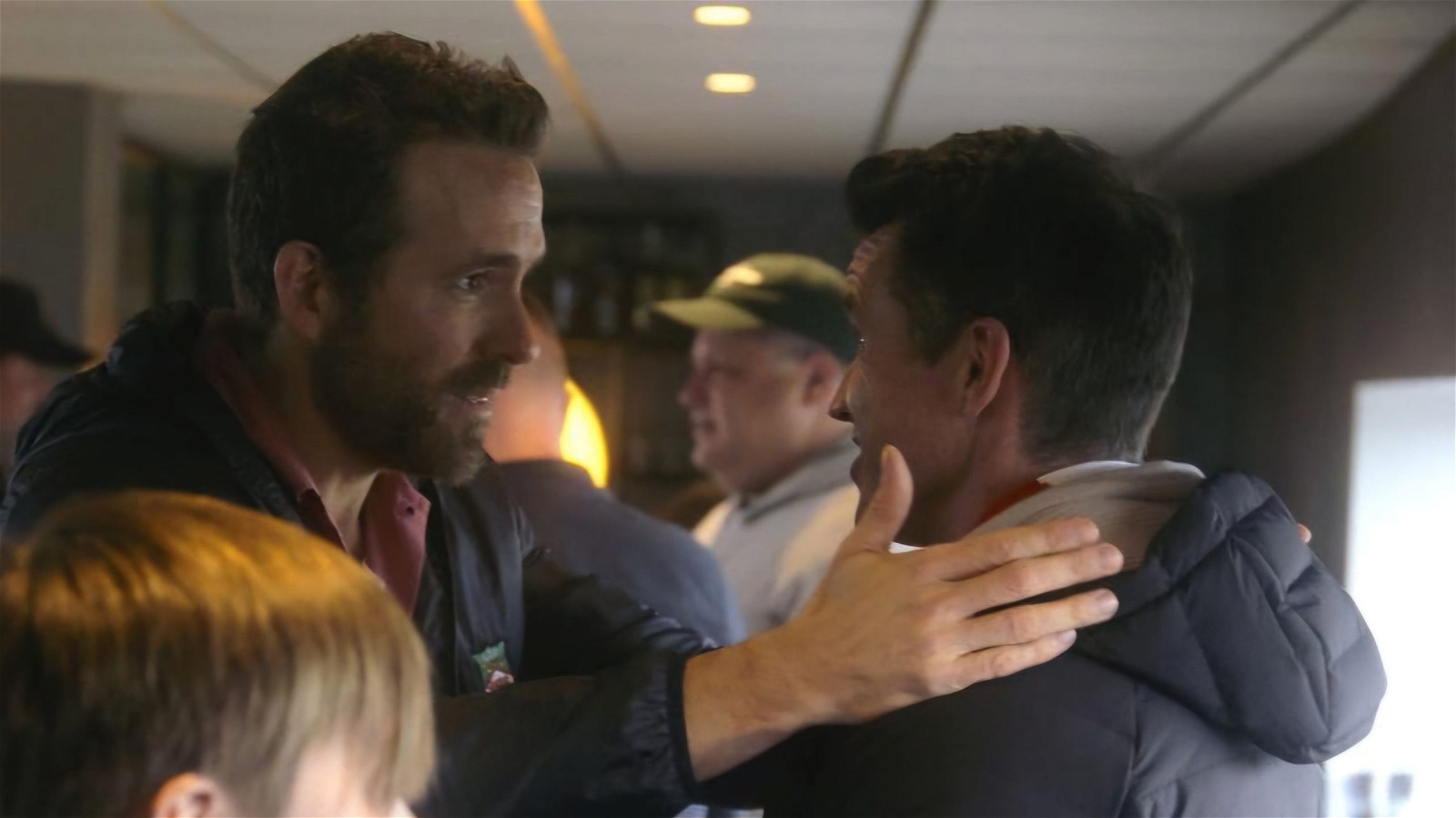 Ryan Reynolds and Rob McElhenney in FX's Welcome to Wrexham | Image via FX Press Room