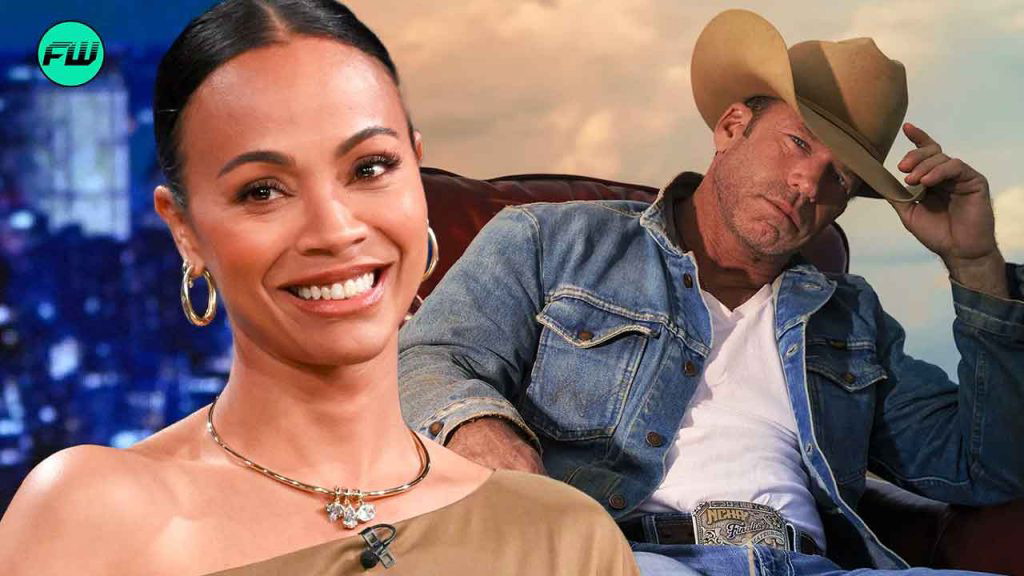 “I don’t know if I can work with Taylor Sheridan”: Zoe Saldana Felt Scared After Learning the Yellowstone Creator Wrote a Role Keeping Her in Mind