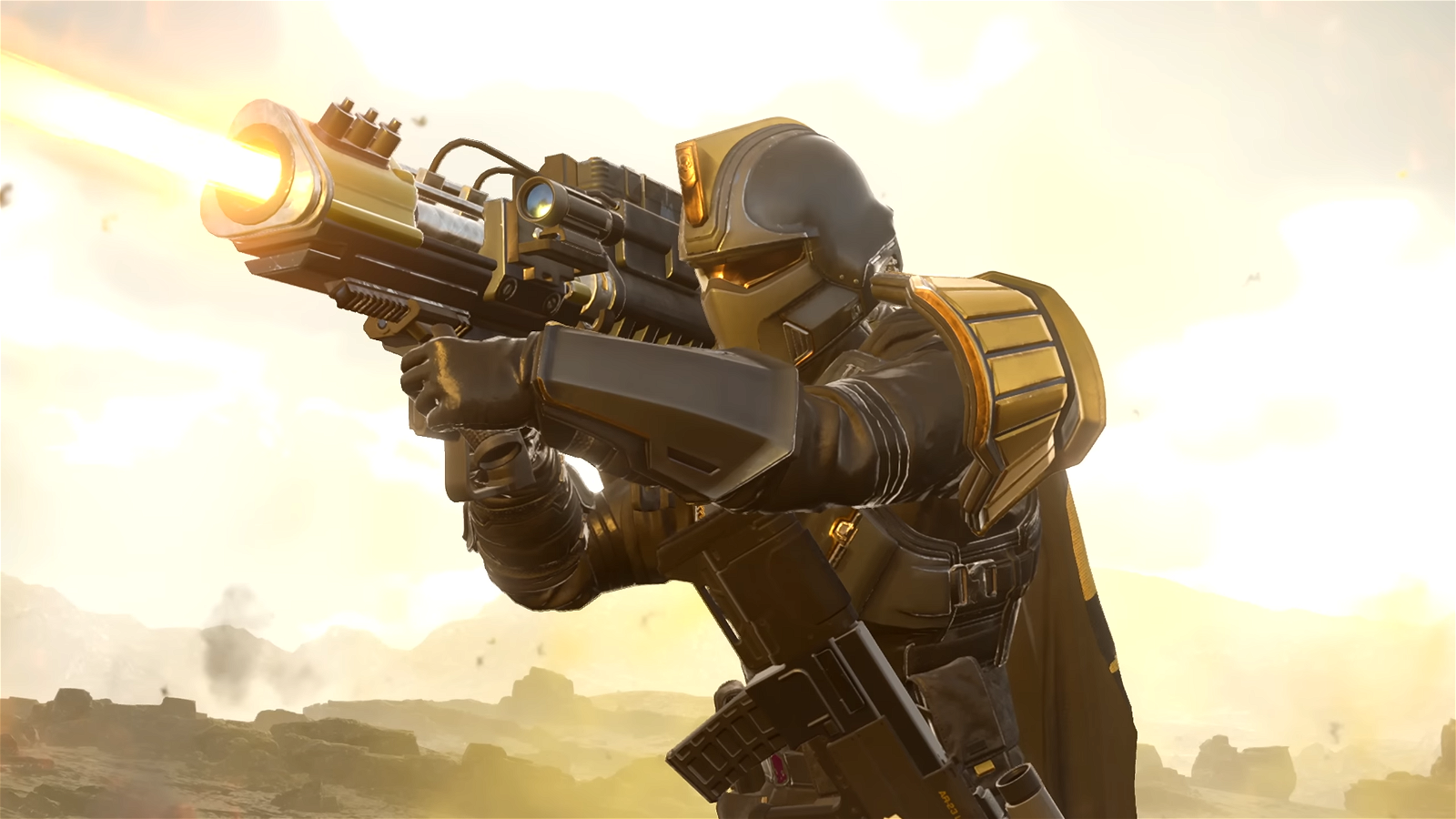 A still from Helldivers 2 