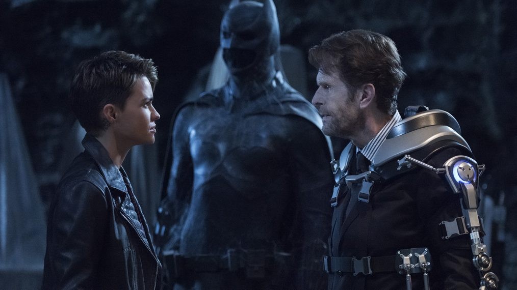 Kevin Conroy and Ruby Rose in Crisis on Infinite Earths Part 2 [Credit The CW]