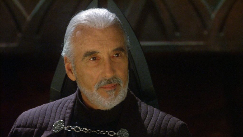 Christopher Lee's Count Dooku is extremely underutilized in Star Wars 