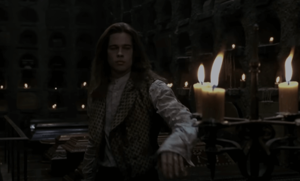 Brad Pitt in a still from the film.