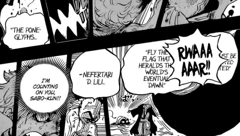 Lily's Message Was Edited in One Piece Chapter 1085