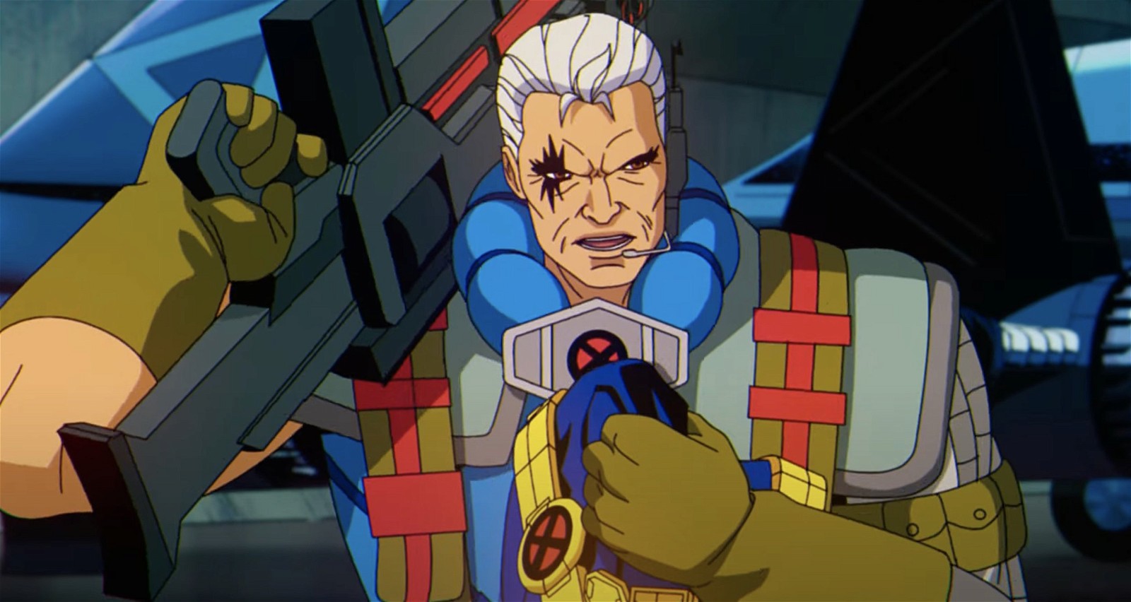 Cable and Cyclops debate on X-Men costume in X-Men '97