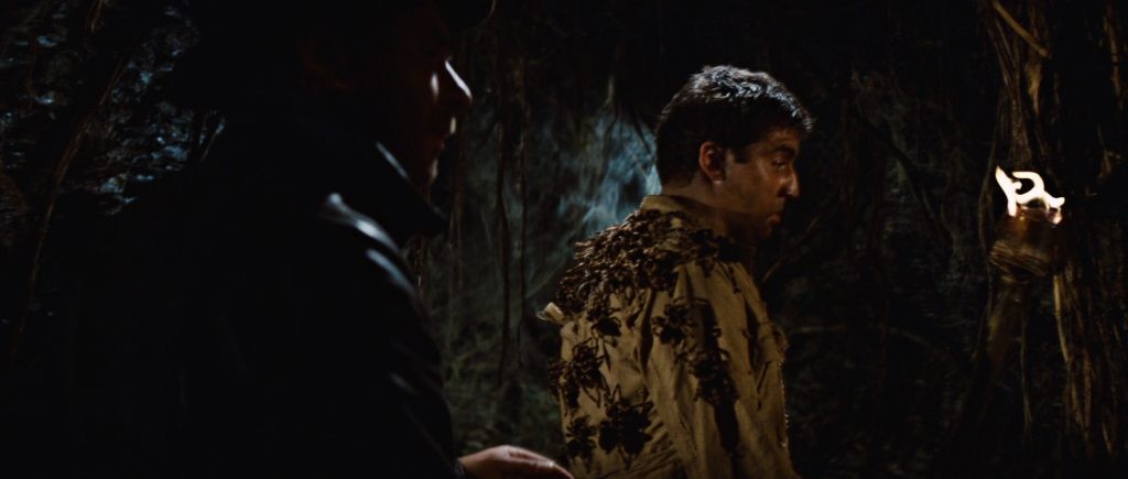Alfred Molina filled with spiders