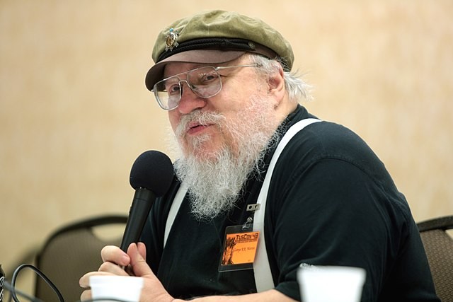 George R. R. Martin at the 43rd Annual TusCon [Credit: Wikimedia Commons]