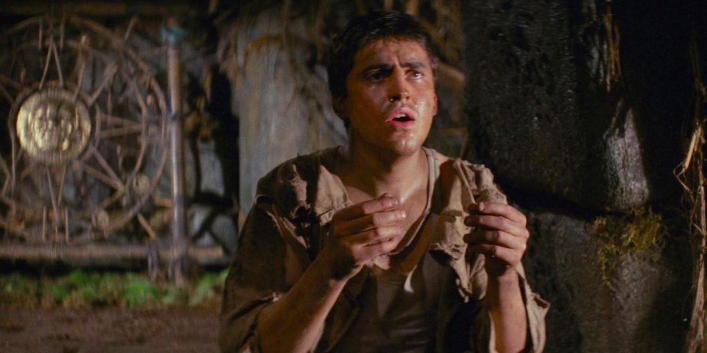 Alfred Molina as Satipo in Raiders of the Lost Ark