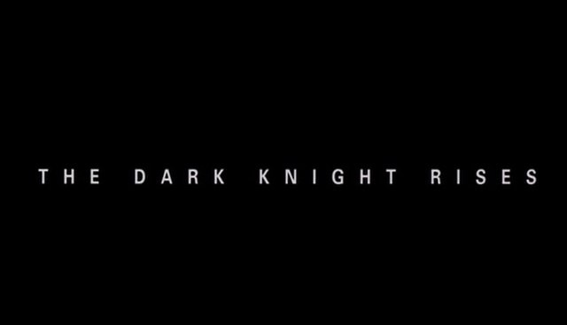Christopher Nolan's The Dark Knight Rises