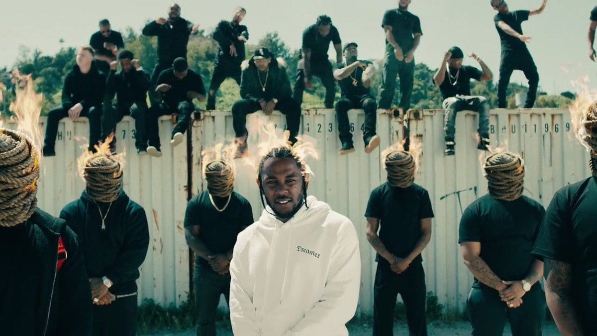 Kendrick Lamar performs Humble