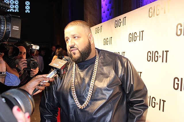DJ Khaled at the launch of Gig-It 