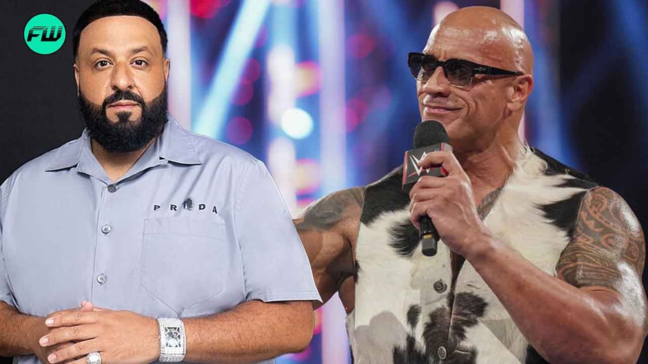DJ Khaled, Dwayne Johnson in WWE