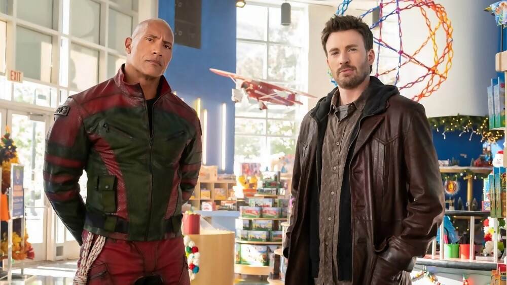 Dwayne Johnson and Chris Evans will star in Amazon's Red One