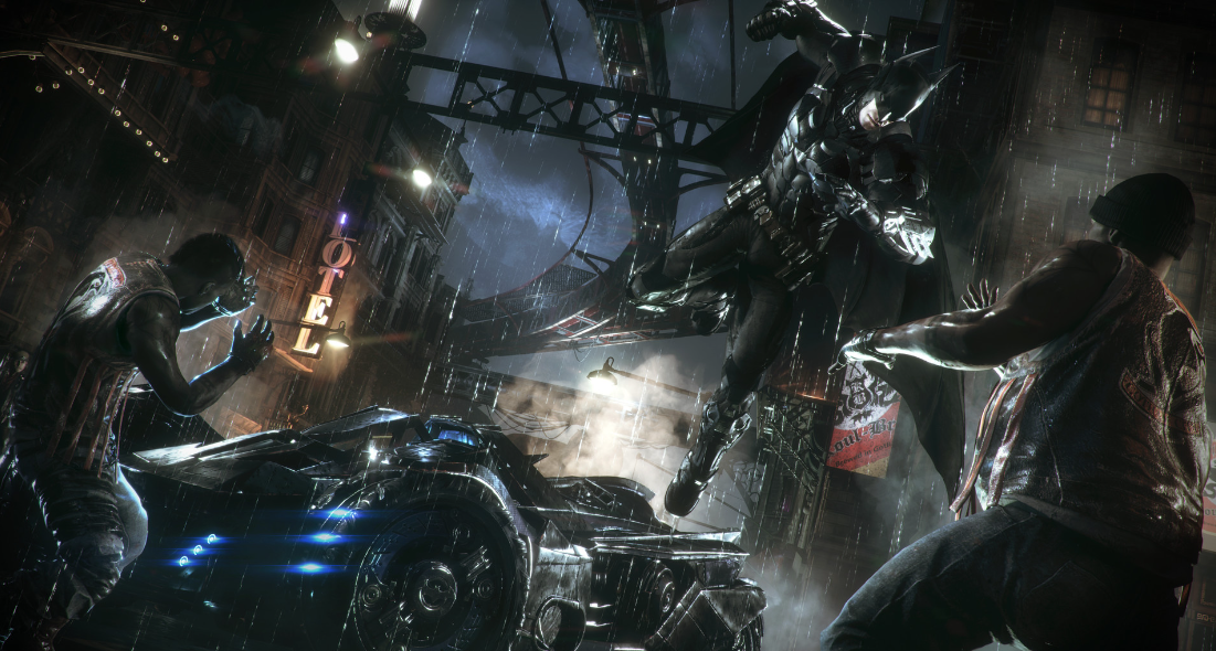 A still from Batman: Arkham Knight