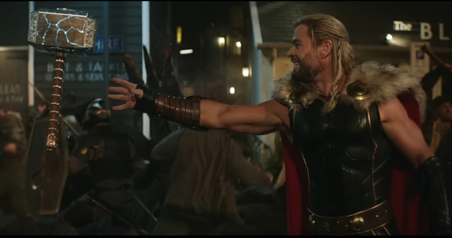 Chris Hemsworth in Thor: Love and Thunder