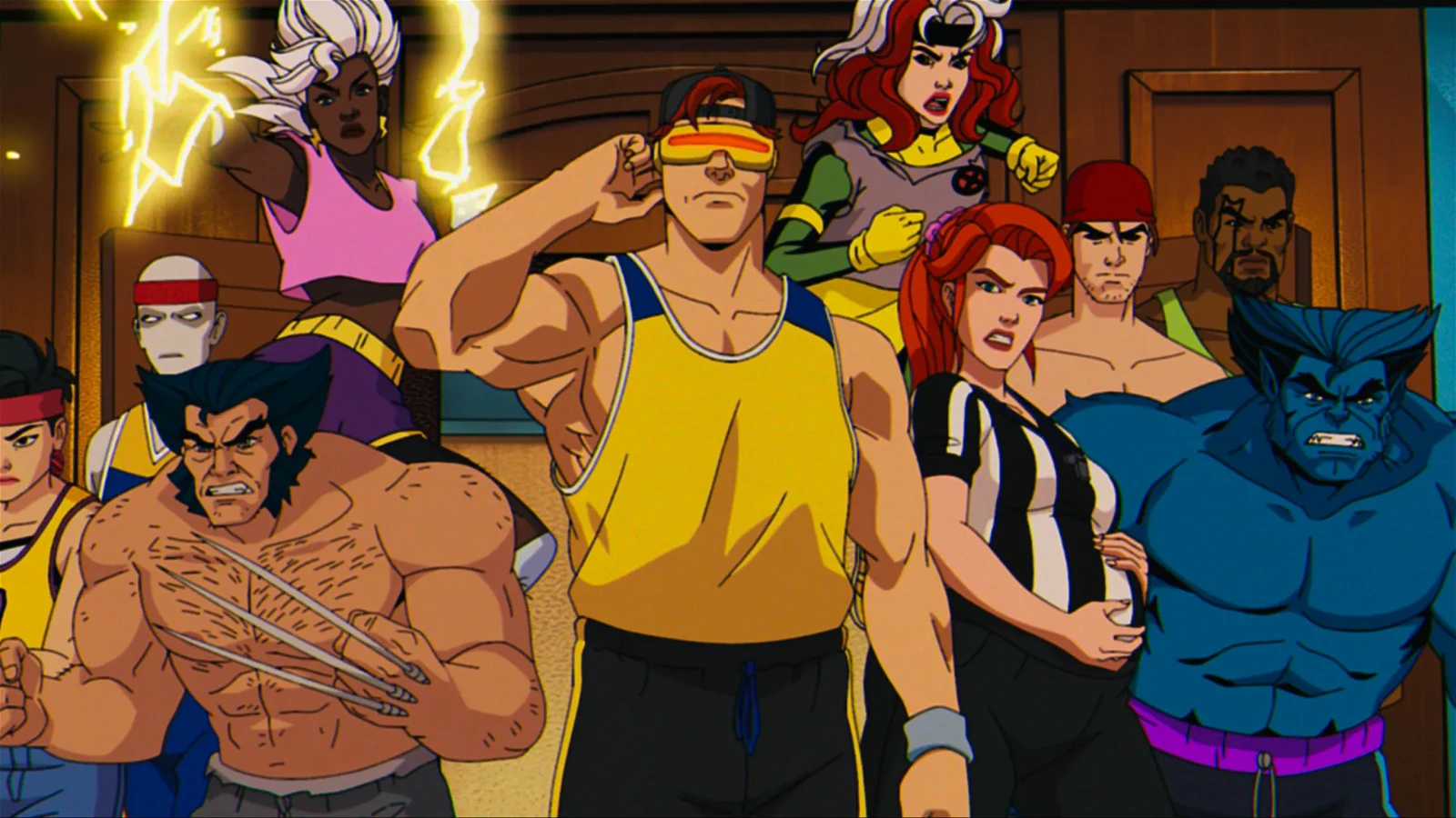 The X-Men team in X-Men '97