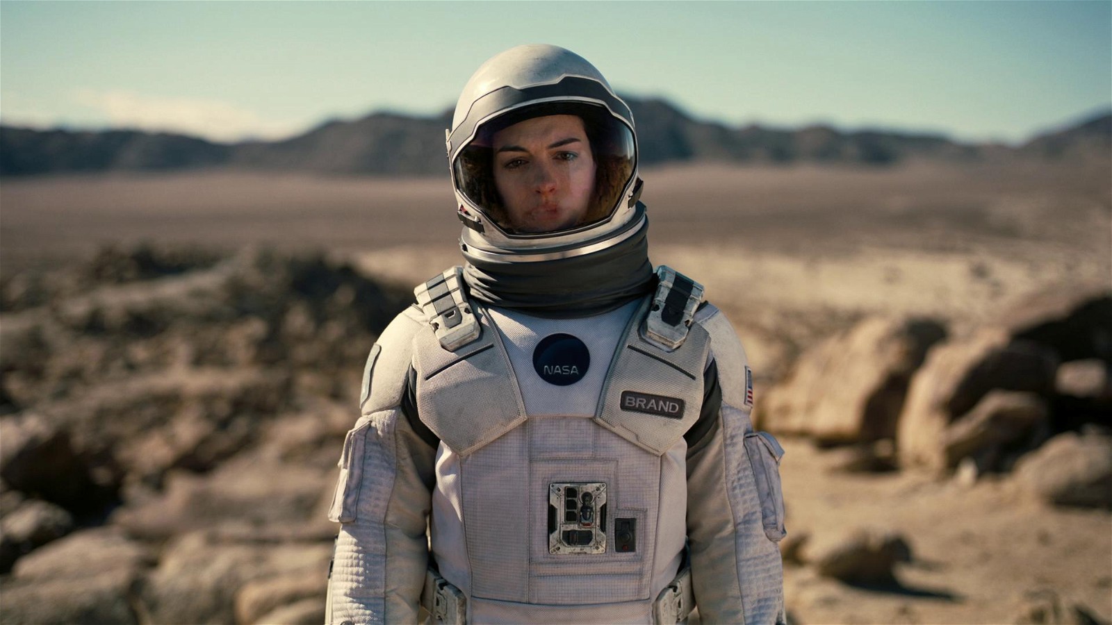 Anne Hathaway as Amelia Brand in Interstellar