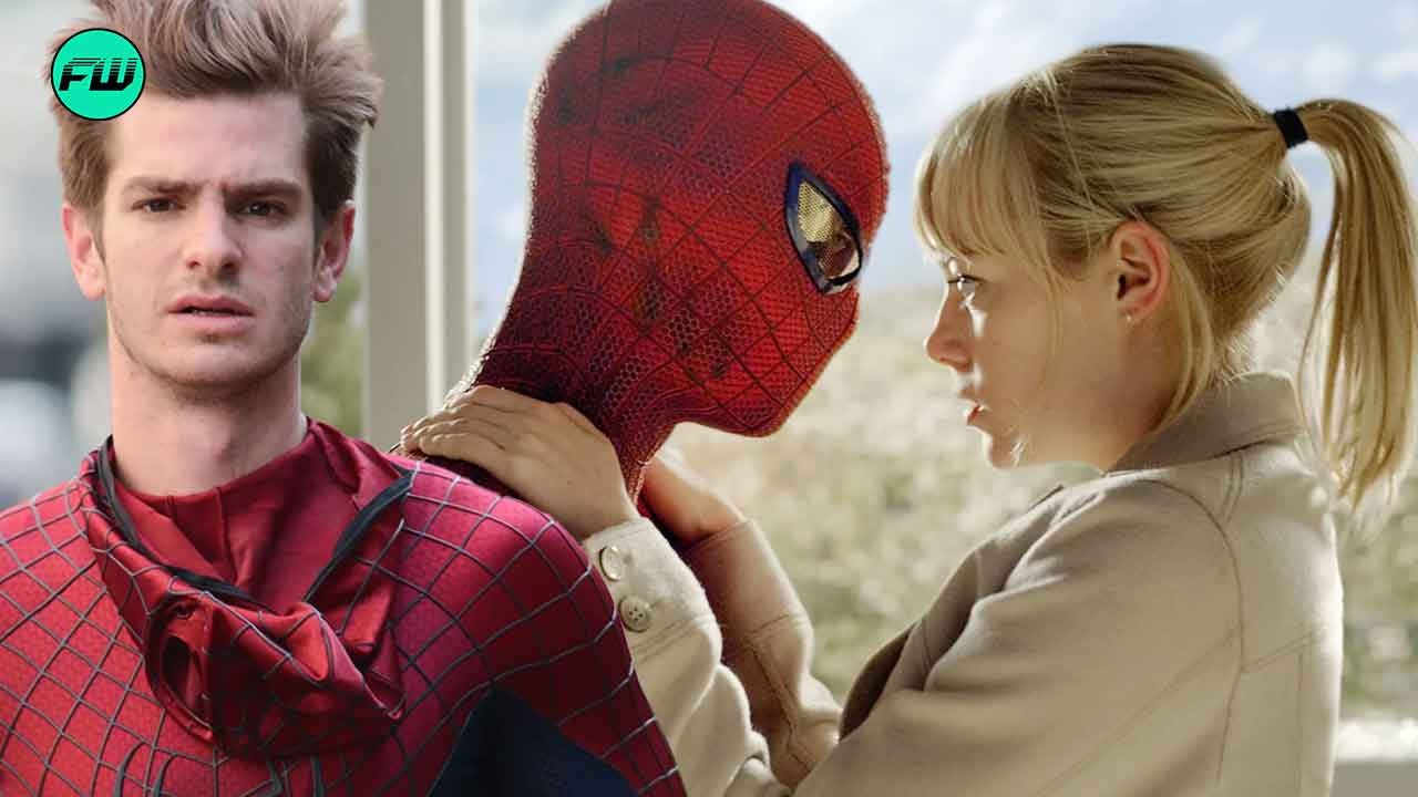 Andrew Garfield ,Emma Stone in The Amazing Spider-Man
