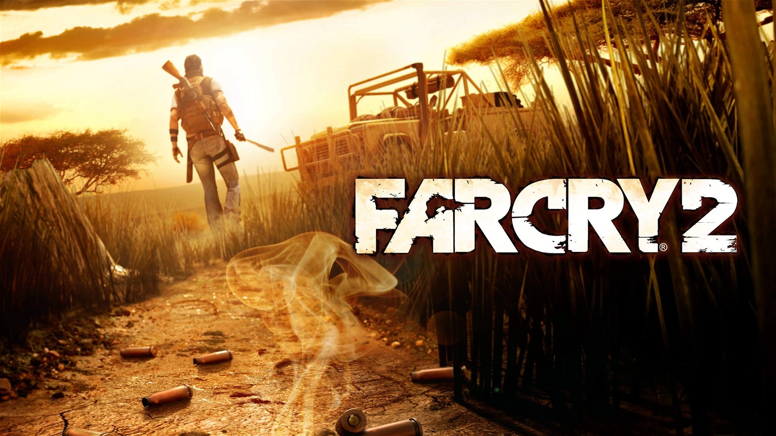 Far Cry 2 artwork featuring its protagonist.