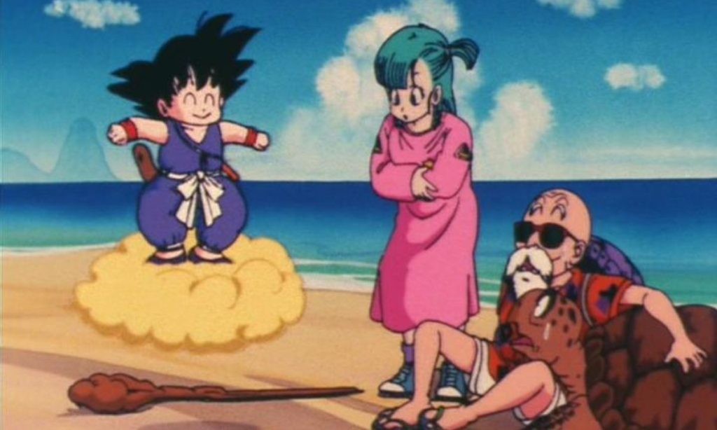 Kid Goku in Dragon Ball by Akira Toriyama