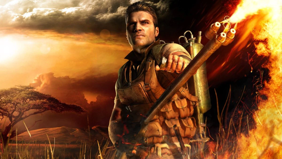 A promotional still for Far Cry 2