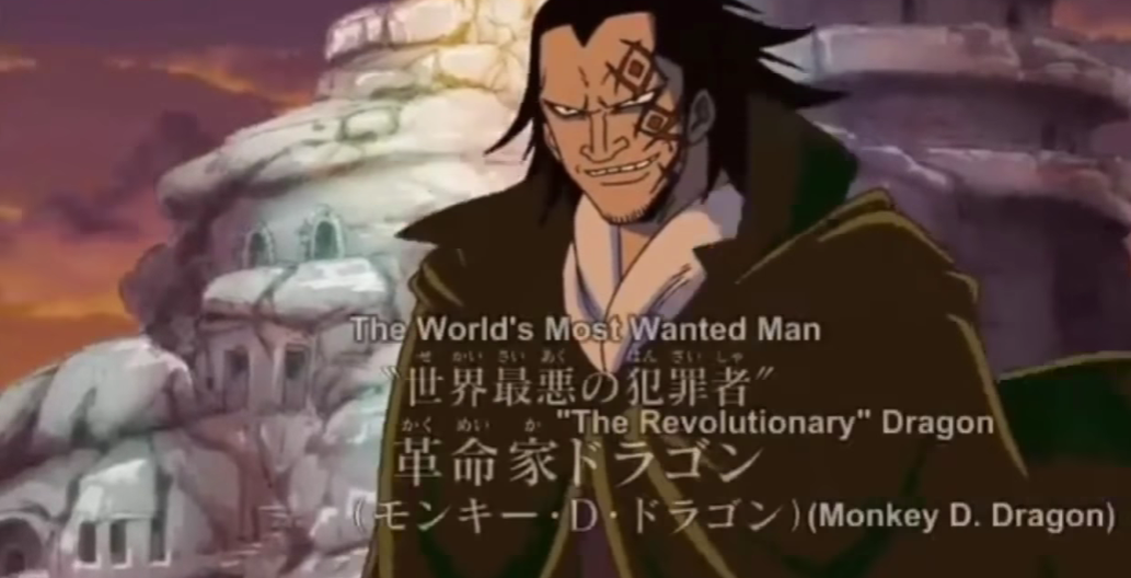 Monkey D. Dragon in One Piece