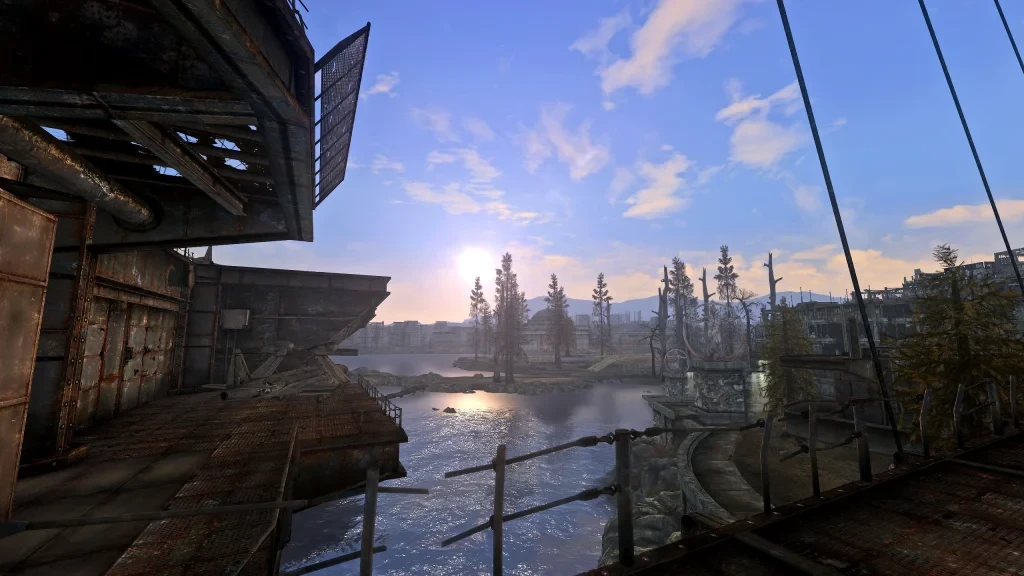 Fallout 3 was the first game of the franchise to use a first-person camera.