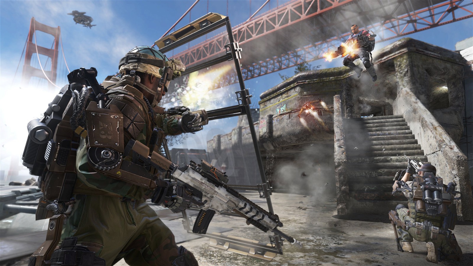 A still from Call of Duty: Advanced Warfare