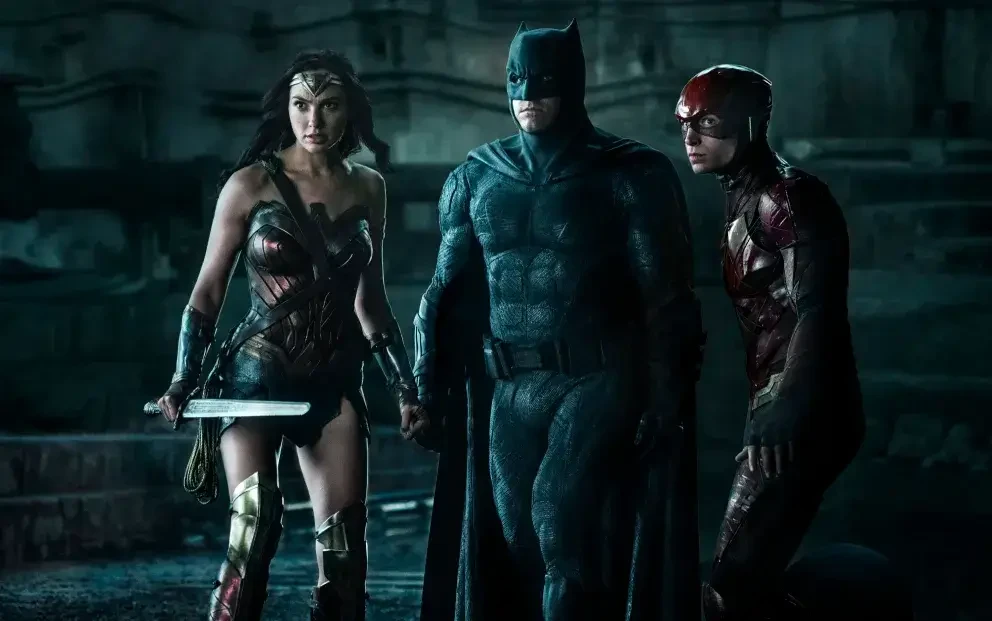A still from Justice League (2017).