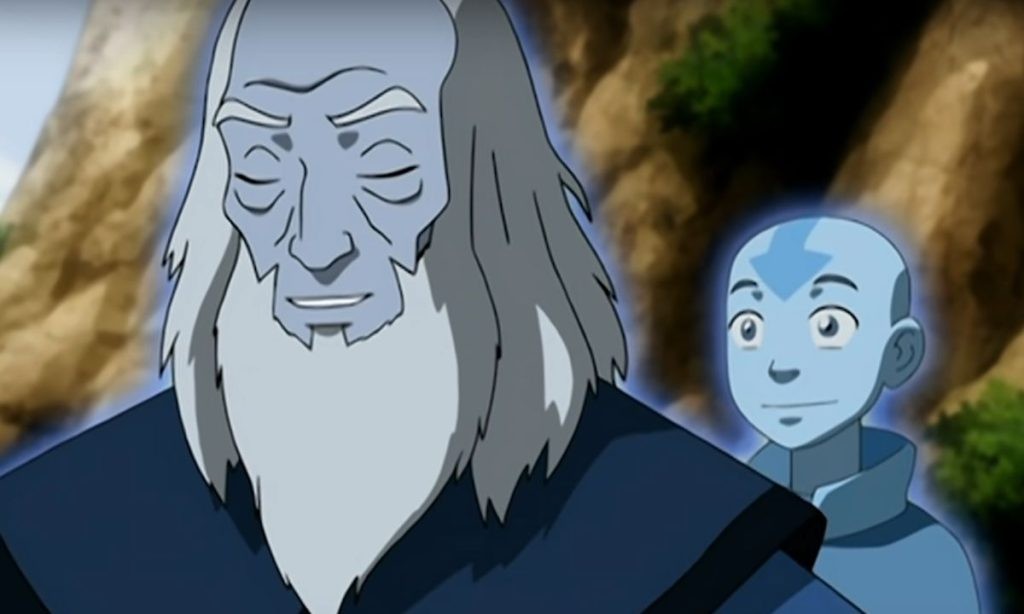 Roku and Aang in Avatar: The Last Airbender 