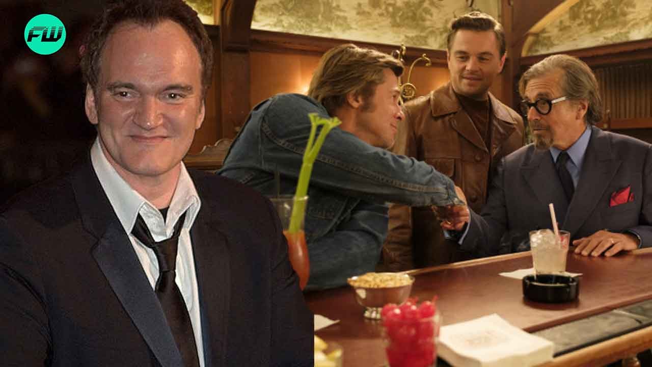 Quentin Tarantino in once upon a time in hollywood