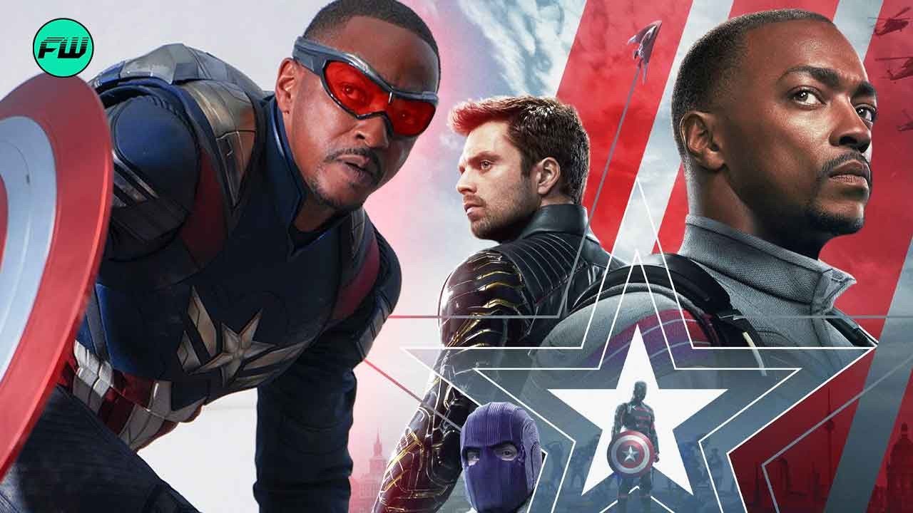 anthony mackie as captain america, falcon and the winter soldier