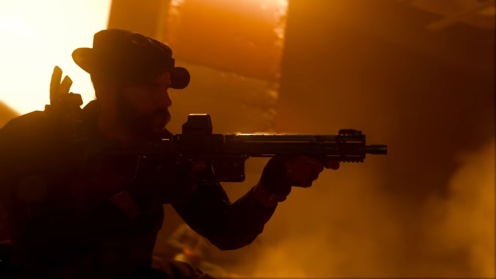 Scene from Modern Warfare 3 trailer