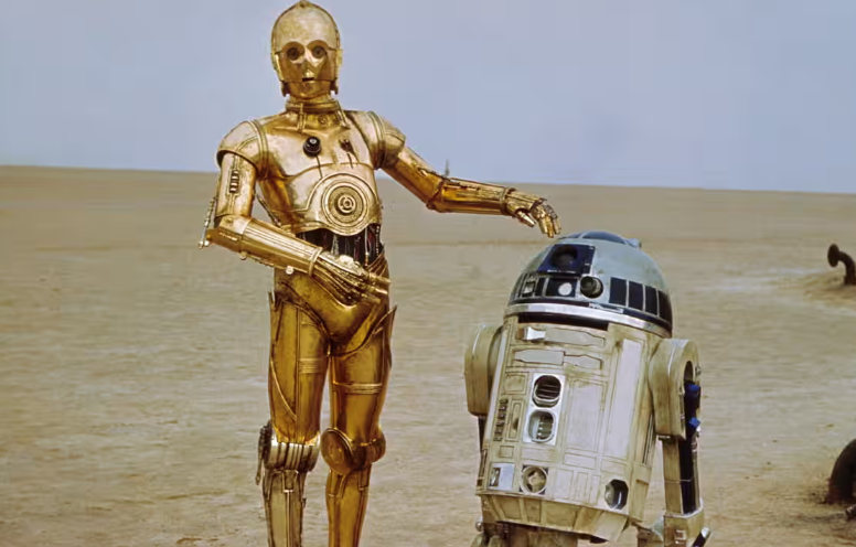  C-3PO and R2-D2 in Star Wars: A New Hope | Credit: Lucasfilm