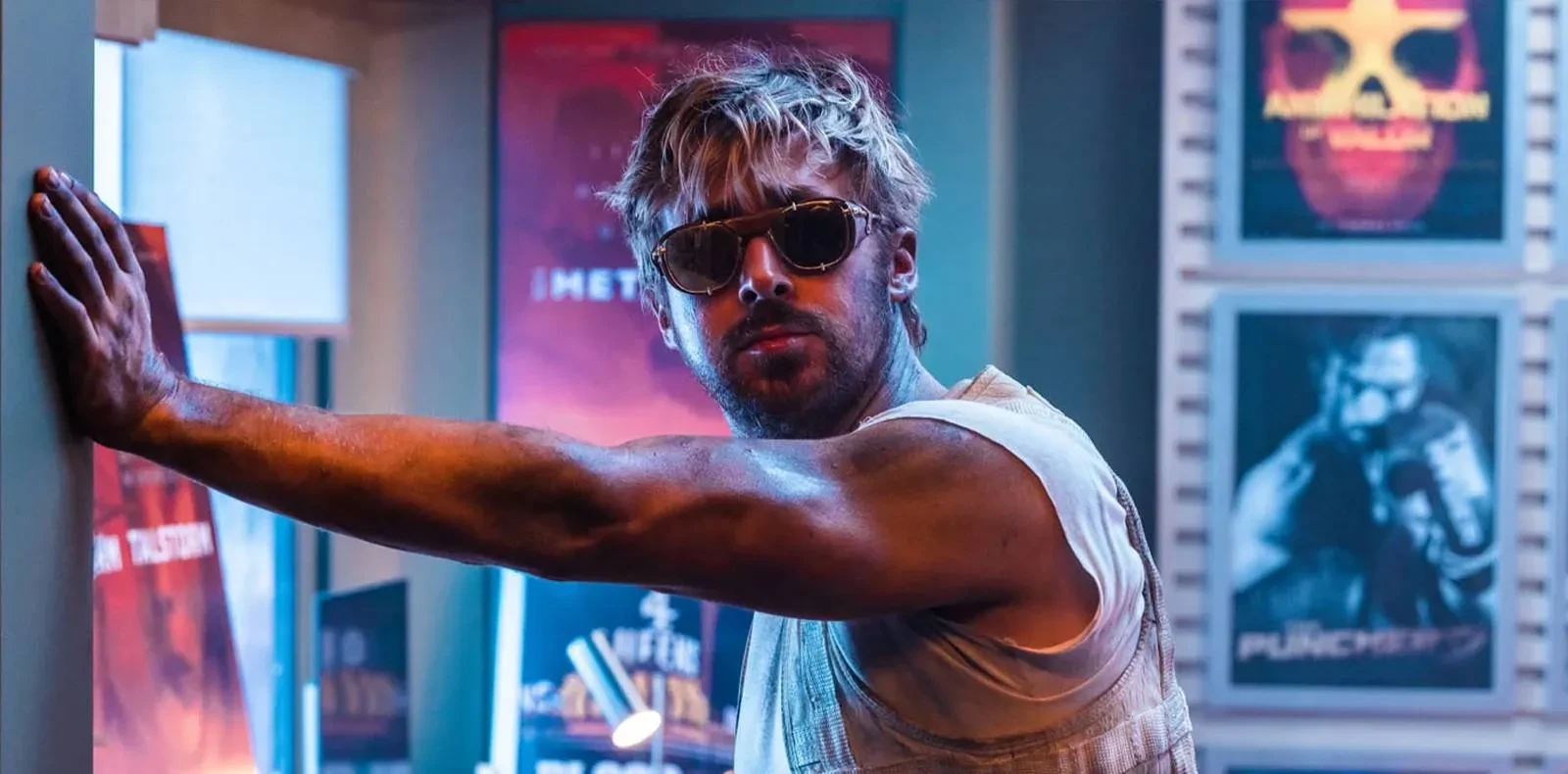 Ryan Gosling as stuntman Colt Seavers in The Fall Guy