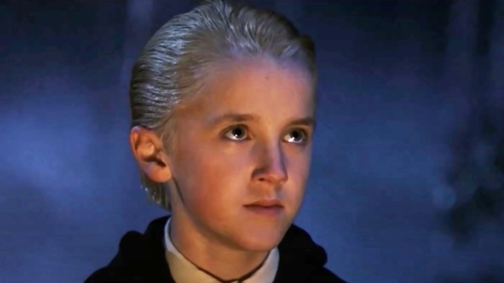 Tom Felton as Draco Malfoy in The Harry Potter And The Sorcerer