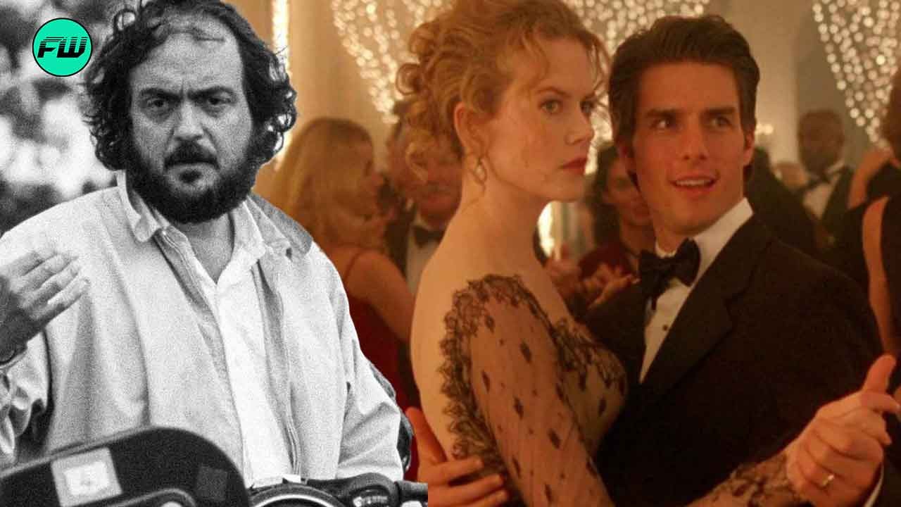 Stanley Kubrick , Tom Cruise and Nicole Kidman in Eyes Wide Shut