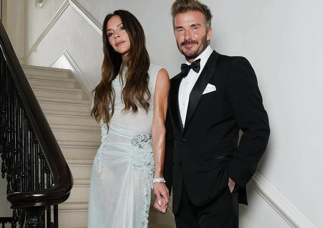 David Beckham and Victoria Beckham 