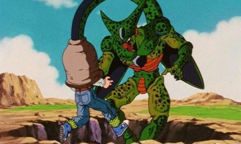 Cell absorbing Android 17 Dragon Ball Fandom