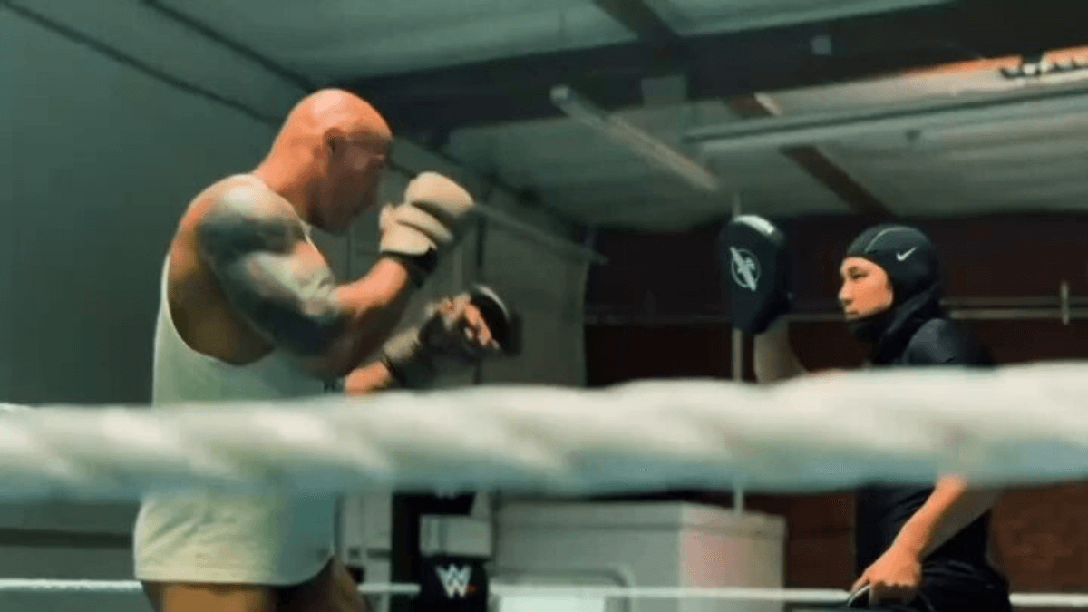 UFC pros comment on Dwayne Johnson's training for The Smashing Machine